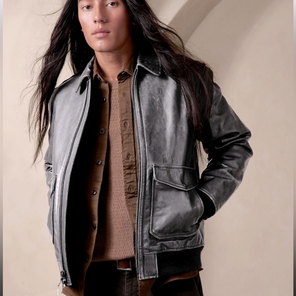 Banana Republic Jackets & Coats Banana Republic Mens Leather
